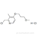 Chlorowodorek 2-chlorometylo-3-metylo-4- (3-metoksypropoksy) pirydyny CAS 153259-31-5